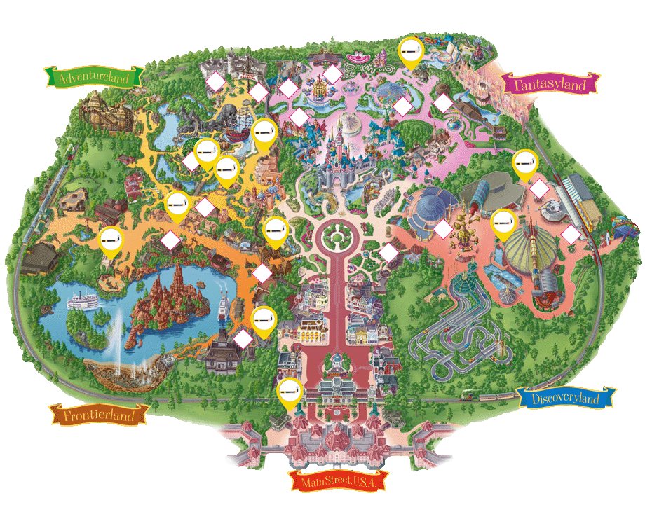 zones fumeurs parc disneyland paris